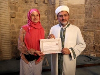 Antalya'da Ukraynalı yoga eğitmeni Müslüman oldu