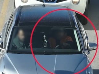 Kırşehir'de drone ile trafik denetimi: Gören emniyet kemerini taktı