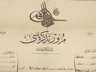 Osmanlı'da İstanbul'a giriş pasaportu: Mürur tezkiresi