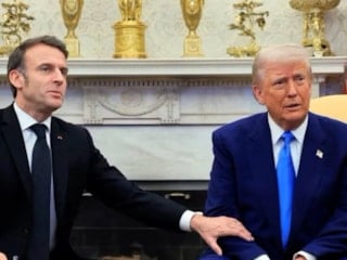 Macron'dan Trump'a Fransızca göndermesi: Çok şık olurdu