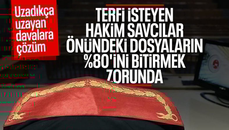 Hakim ve savcıların terfi kuralları sil baştan: Yüzde 80 şartı getirildi
