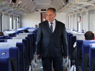 40 yıllık demir yolu yolculuğu sona erdi: Son seferinde duygusal veda