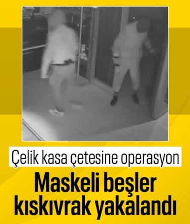 Bursa'da 5 maskeli hırsız, işletmelerin kasalarına dadandı: 4'ü tutuklandı