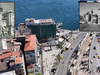 İstanbul'da 68 yıl önce yıkıldı: Karaköy'deki Kara Mustafa Paşa Camii ihya ediliyor