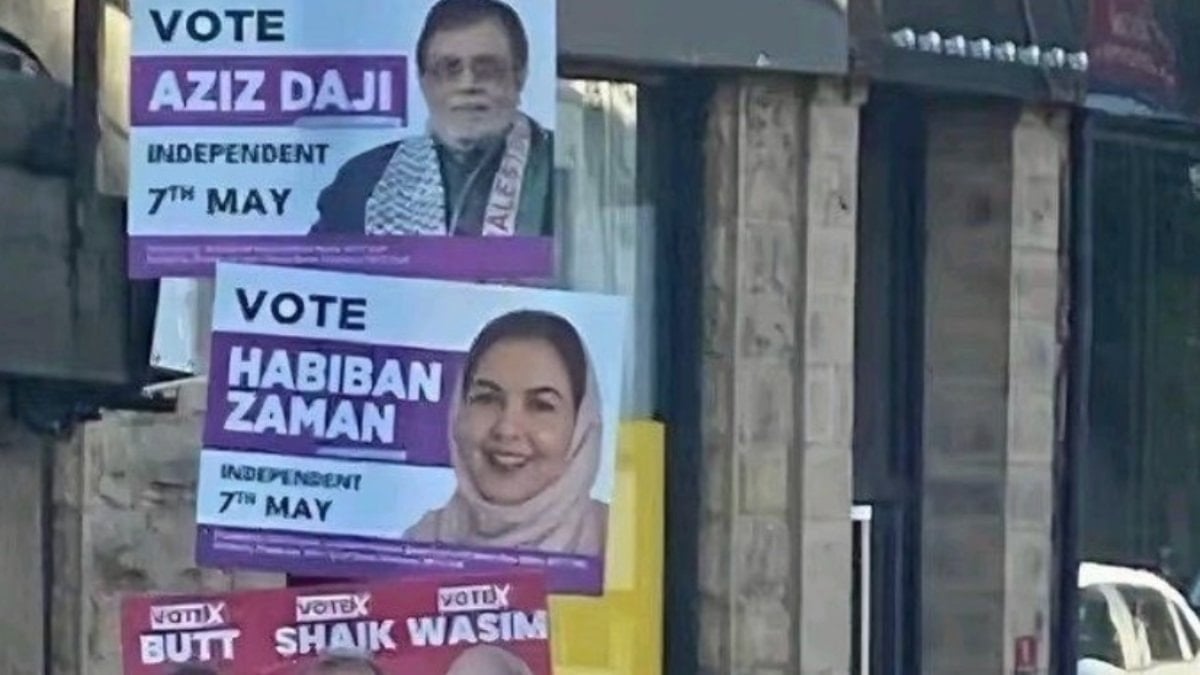 Londra'da gündem yerel seçim: Sokaklara asılan afişler tartışma yarattı