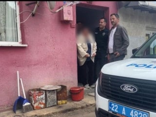 Edirne'de bir kadın tartıştığı kocasını bıçakla yaraladı