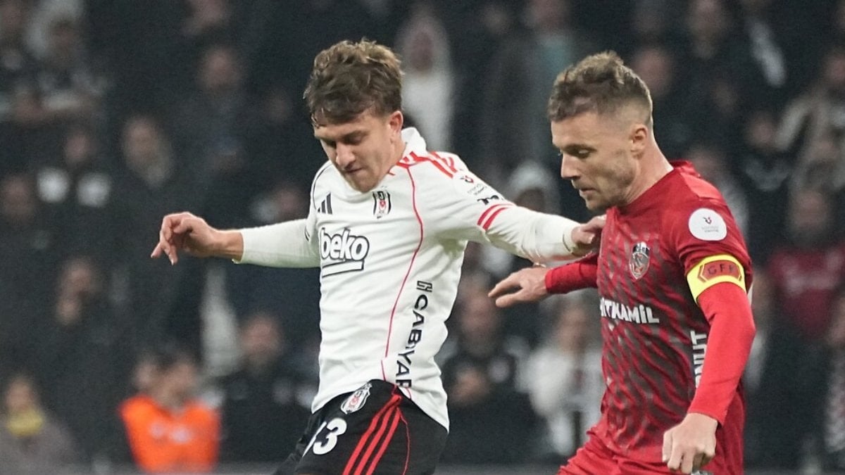 Gaziantep FK - Beşiktaş maçının muhtemel 11'leri