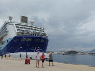 Bodrum’a kruvaziyer akını: Bin 812 yolcuyla turizm hareketliliği