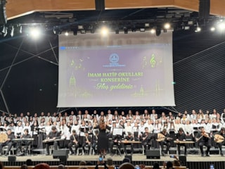 İstanbul'da İmam Hatip Okulları konseri, izleyenlerin büyük beğenisini topladı