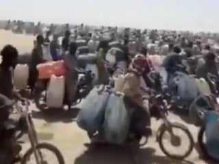 Akaryakıt krizinde son perde: Ucuz yakıt için İran sınırına akın ettiler