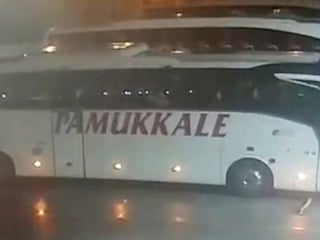 Tekirdağ'da 3 kişinin öldüğü kazada otobüsün otogardan çıkış anı ortaya çıktı