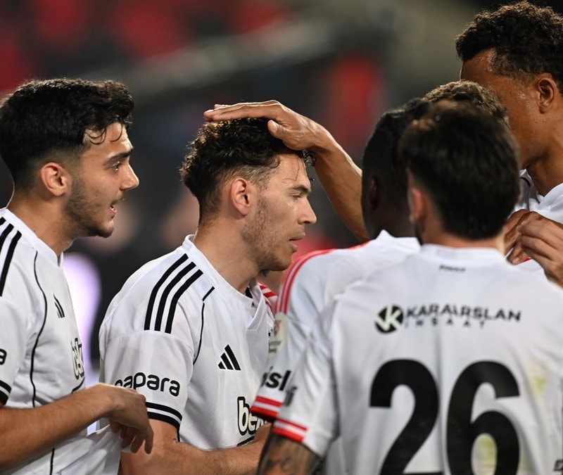 Beşiktaş, deplasmanda Gaziantep FK'yı mağlup etti