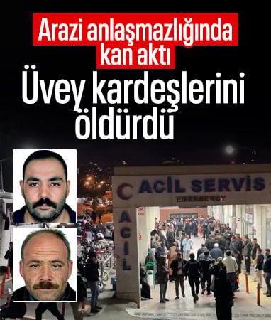 Şanlıurfa'da arazi anlaşmazlığı: İki üvey kardeşini öldürdü