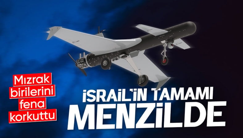 Türkiye’nin yeni silahı MIZRAK, İsrail’i tedirgin etti