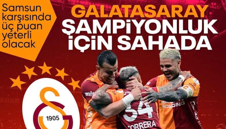 Samsunspor - Galatasaray maçının muhtemel 11'leri