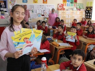Amasya'da 11 yaşında hikaye kitabı yazan öğrenci şaşırttı