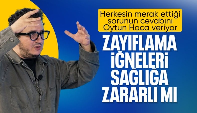 Oytun Erbaş yanıtladı: Zayıflama iğneleri sağlığa zararlı mı