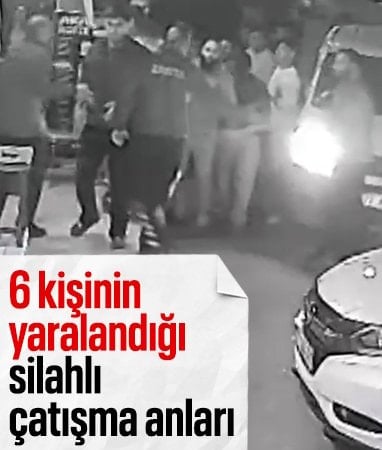 Yalova’daki silahlı kavganın görüntüleri ortaya çıktı: 6 kişi yaralandı