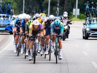 61. Cumhurbaşkanlığı Türkiye Bisiklet Turu'nda 7. etabın galibi Davide Ballerini