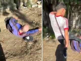 İzmir'de yaşlı adama tekme ile saldıran şüpheliler serbest bırakıldı