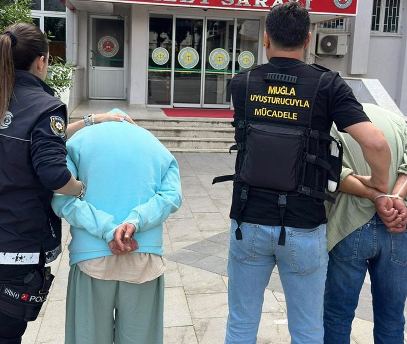 Muğla’da uyuşturucu operasyonu: 2 tutuklama