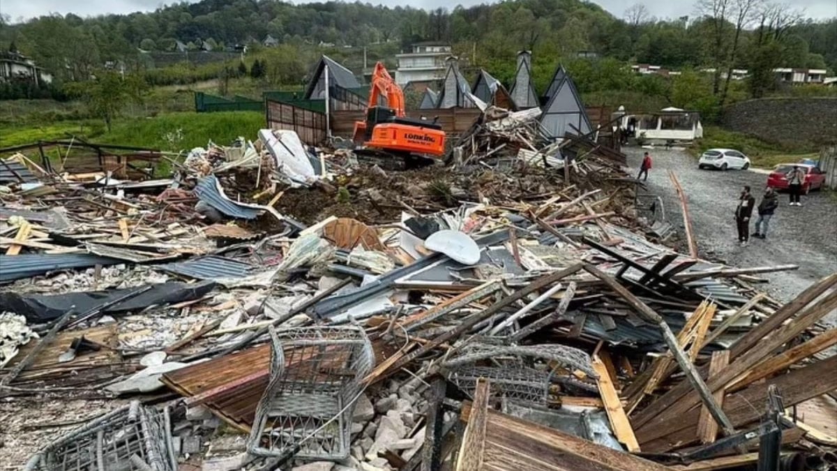 Sakarya'da bungalov cinayeti: Ölen kişinin ailesi tarafından hepsini yıktırdı