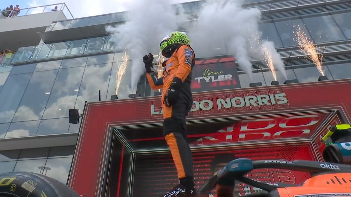 Formula 1 Miami Grand Prix'sinde sprint yarışını Lando Norris kazandı