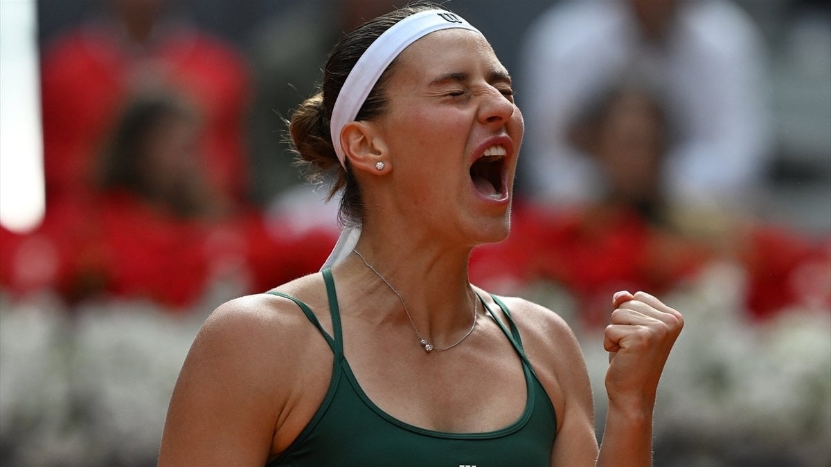 Madrid Açık'ta tek kadınlarda şampiyon Marta Kostyuk oldu