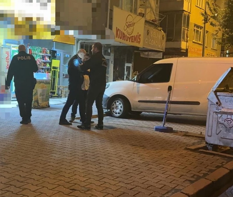 Kayseri'de husumetlisini bıçakladı, polis kıskıvrak yakaladı