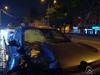 Bursa'da lkollü sürücü, çarptığı yaya ağır yaraladı
