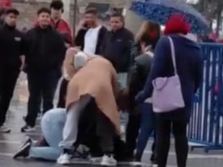Bursa'da inşaat işçileri sopayla birbirlerine girdiler
