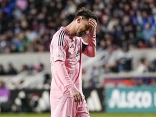 Lionel Messi, Inter Miami'deki 100. maçında son dakikada yıkıldı!