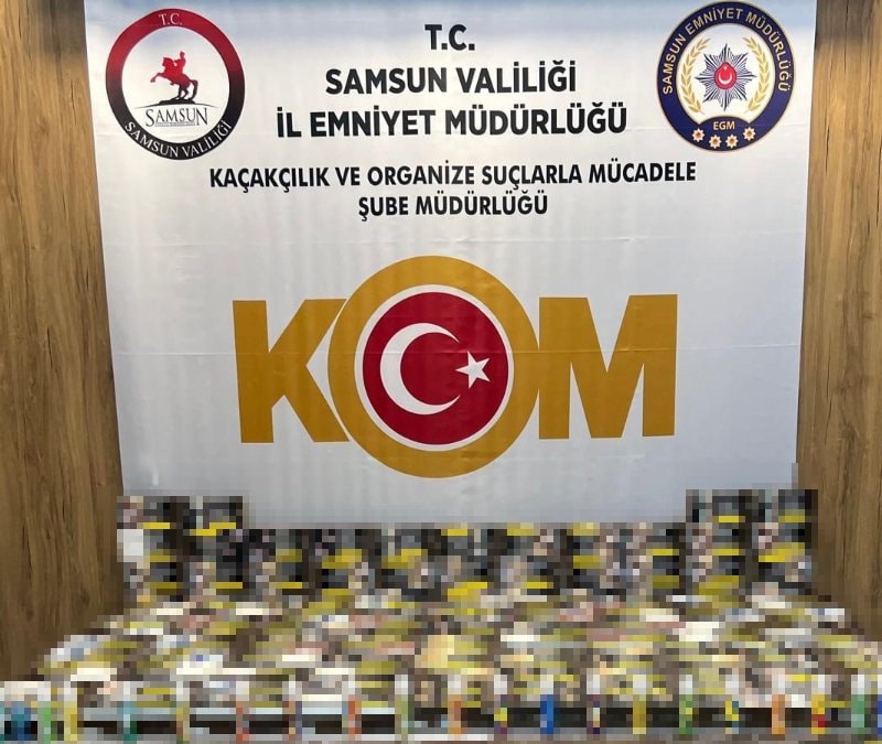 Samsun’da kaçak makaron operasyonu: 1 şüpheli hakkında adli işlem başlatıldı