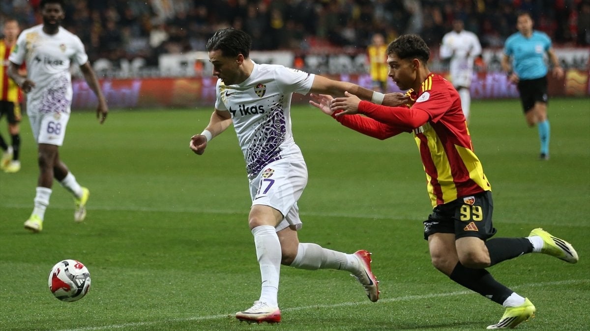 Kayserispor ile Eyüpspor berabere kaldı