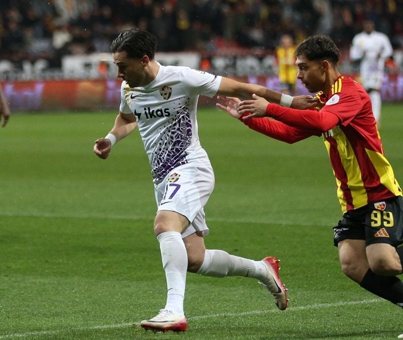Kayserispor ile Eyüpspor berabere kaldı