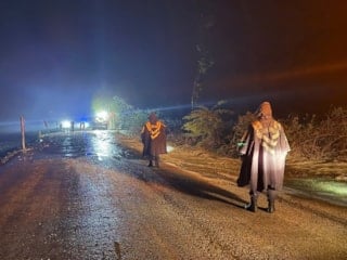 Tokat’ta sağanak ulaşımı aksattı