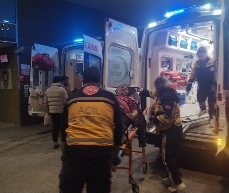 Bursa'da yağışlar nedeniyle çiftlik evinde mahsur kalan kişi kurtarıldı