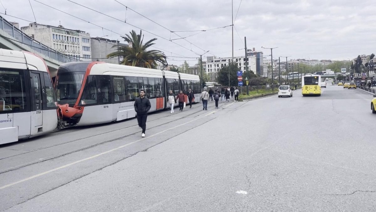 Kabataş-Bağcılar tramvay hattında arıza