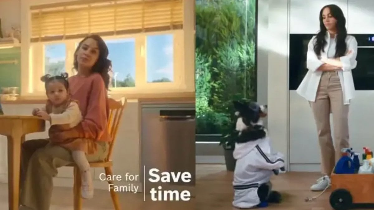 Bosch'tan skandal reklam: Avrupa'da çocuk Türkiye'de köpek kullanıldı