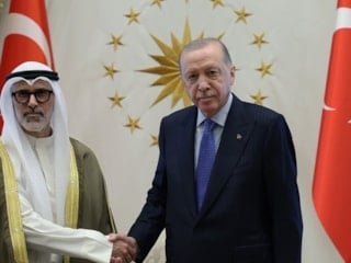 Cumhurbaşkanı Erdoğan, Kuveyt Dışişleri Bakanı'nı kabul etti