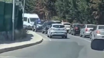 İstanbul’da ters yönden gelen sürücüye geçit yok