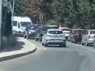İstanbul’da ters yönden gelen sürücüye geçit yok