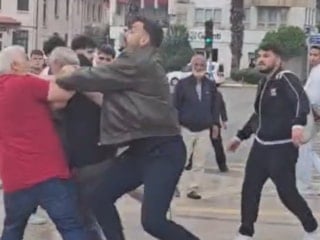 Aydın’da eşinin gözü önünde darb edildi