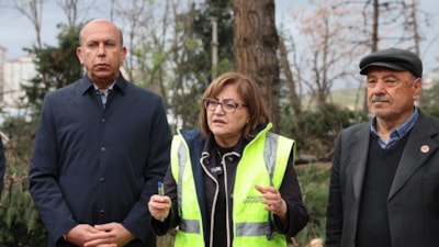 Gaziantep'i 'süper hücre' vurdu: Fatma Şahin vatandaşın yanından ayrılmadı