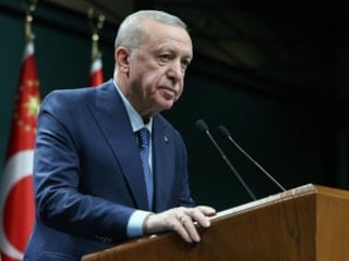 Cumhurbaşkanı Erdoğan, kabine toplantısının ardından açıklamalarda bulunuyor