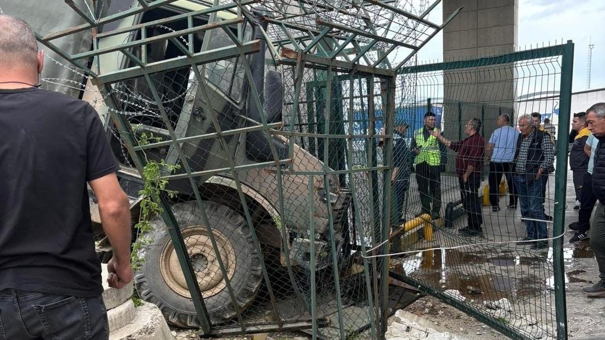 Hamzabeyli Sınır Kapısı'nda askeri araç kazası: 2 personel yaralandı