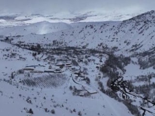 Erzincan'a kış, mayısta geri döndü