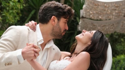 Nesrin Cavadzade nikah pozlarını paylaştı