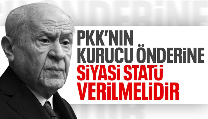 Devlet Bahçeli: İmralı'nın statü meselesi değerlendirilmeli