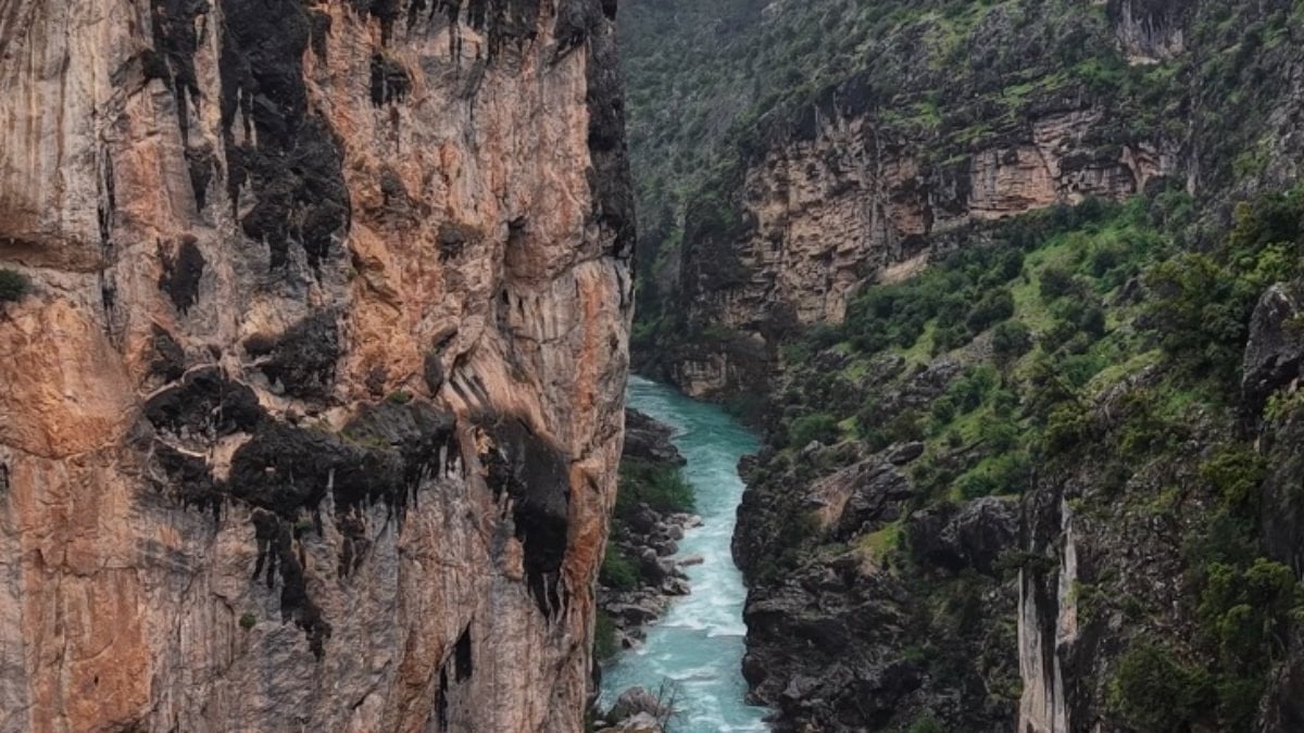 Mersin Gezende Kanyonu hayran bırakıyor